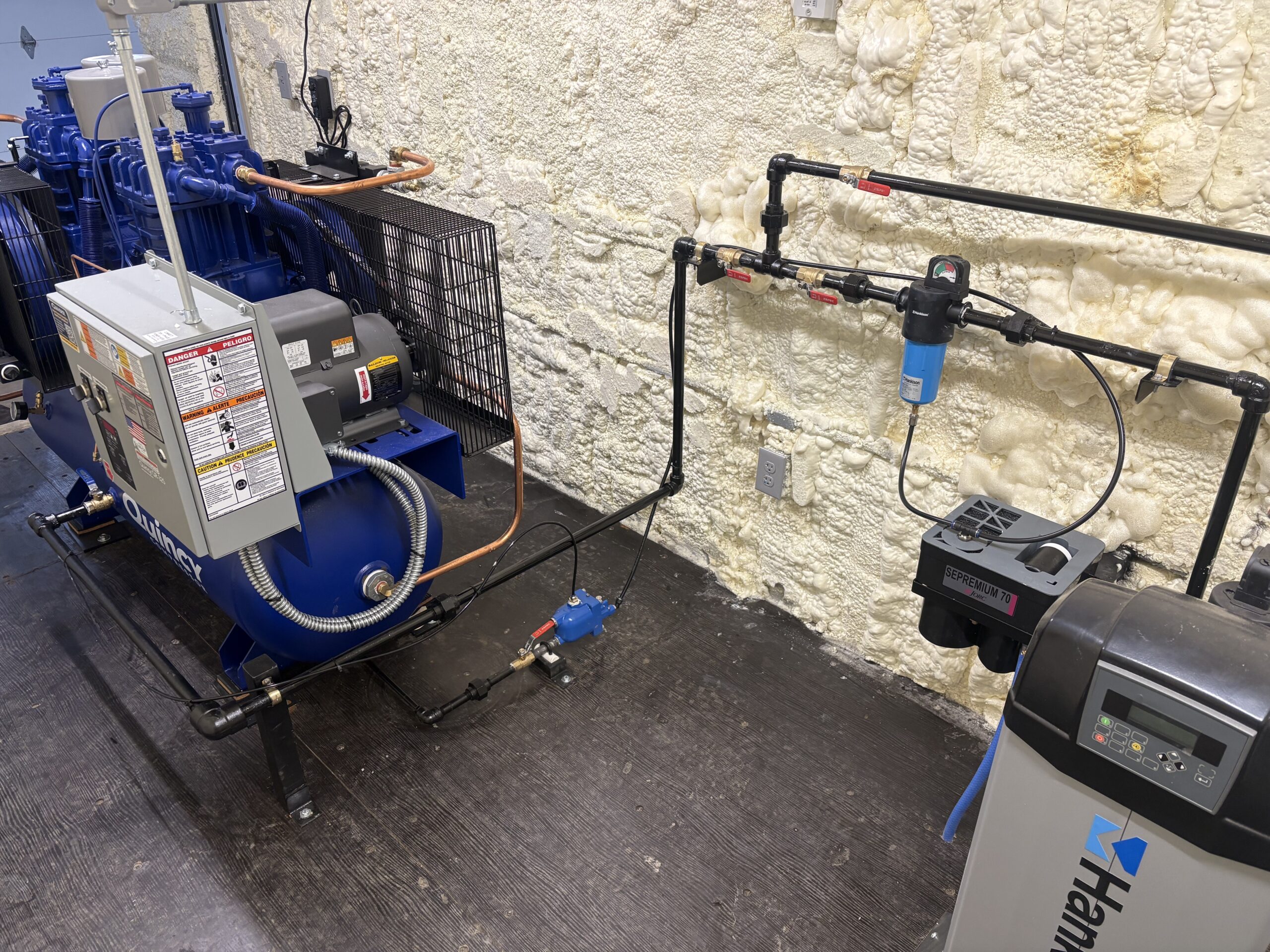 Industrial Compressor Enclosure